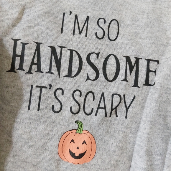 Little Treasures My First Halloween Long Sleeve Pumpkin Baby Infant Body Suits - Picture 5 of 7